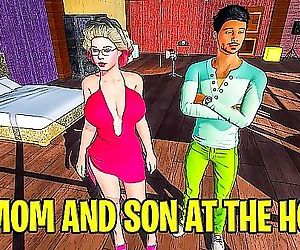 3D Mom And Son At The Hotel..