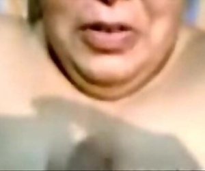 Indian Aunty Blowjob And Cum..